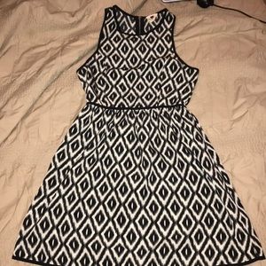Black and White dress